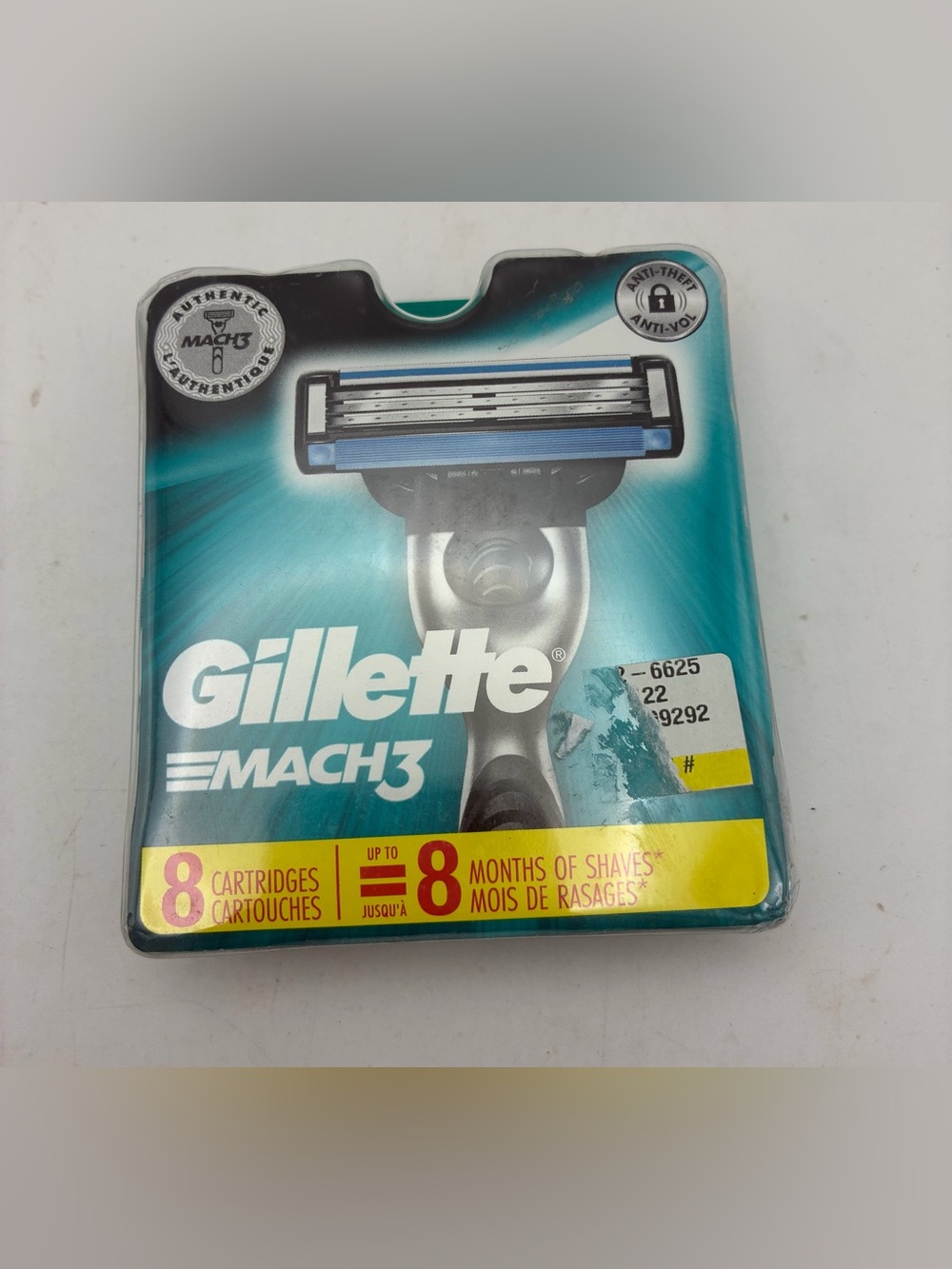 Gillette Mach3 Razor Blade Refills 8 Cartridges Sealed New Old Stock 2020 P&G